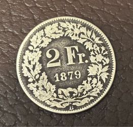 20 franks 1879. Coin of Switsland