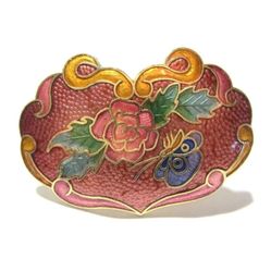 Vintage Scarf Clip, Butterfly, Gold Fashion