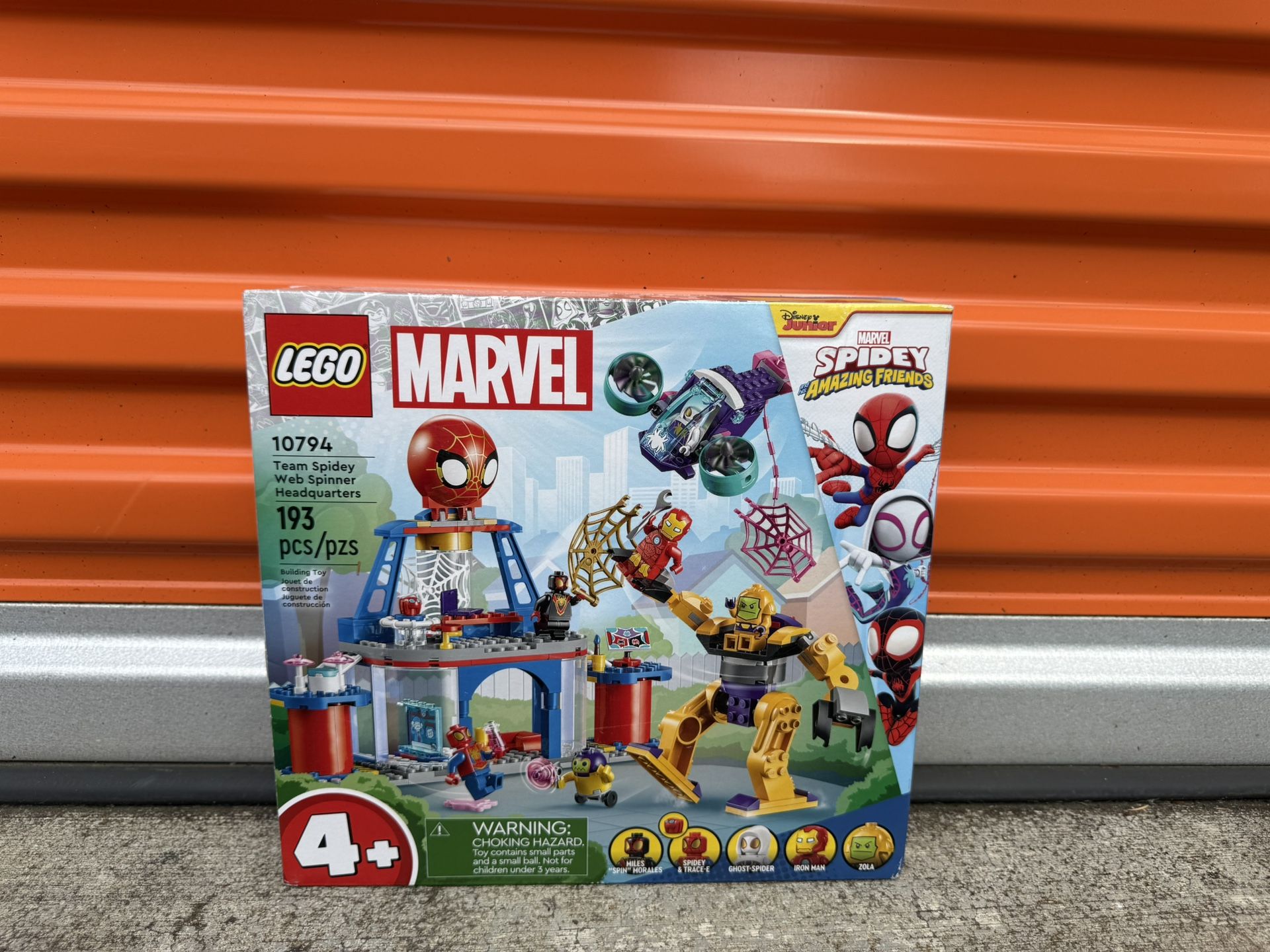 LEGO Marvel Team Spidey Web Spinner Headquarters Spider-Man Toy 10794
