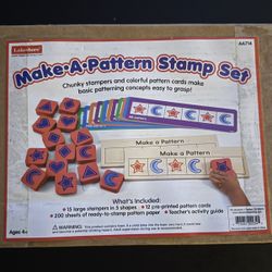 Lakeshore Make a Pattern Stamp Set