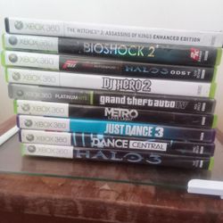 Xbox Games And Xbox 360 Games 