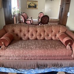 Vintage Antique Sofa Couch by Kravet Furniture