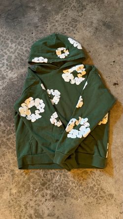 Denim Tears Cotton Wreath Hoodie Green