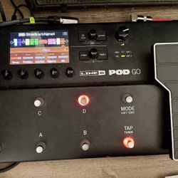 Line 6 POD GO Guitar Modeler Amp Sim & Effects