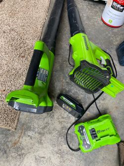 Green works blowers