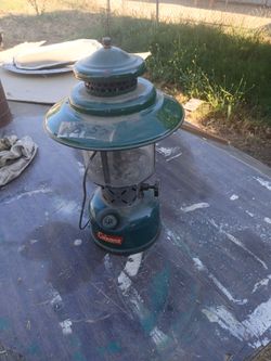 COLEMAN LANTERN.  8 / 57