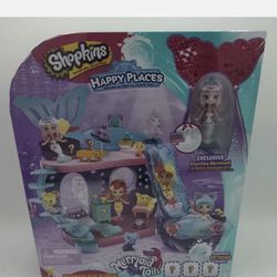 Shopkins Happy Places Mermaid Tails Reef  Retreat Play Set NEW
