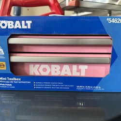 Kobalt Pink Mini Tool Box