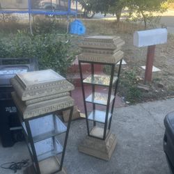 Decorative pedestals