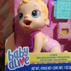 Baby Doll Crawling Doll Baby Alive  SnartDoll Brand New In BOX Compatible  With Other Baby Alive Dolls And Avcesorirrs