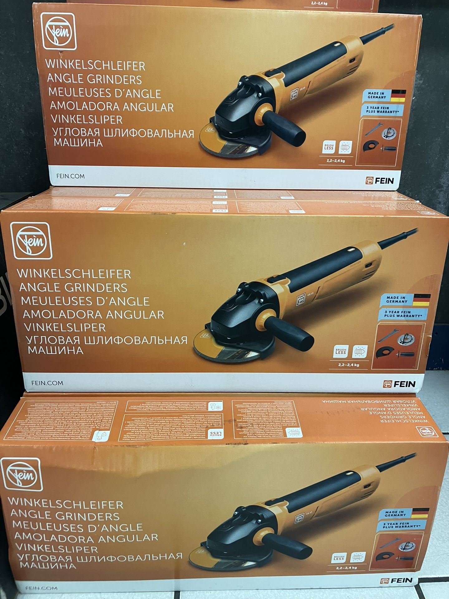 Fein CG 15 - 125 BL Inox 5”