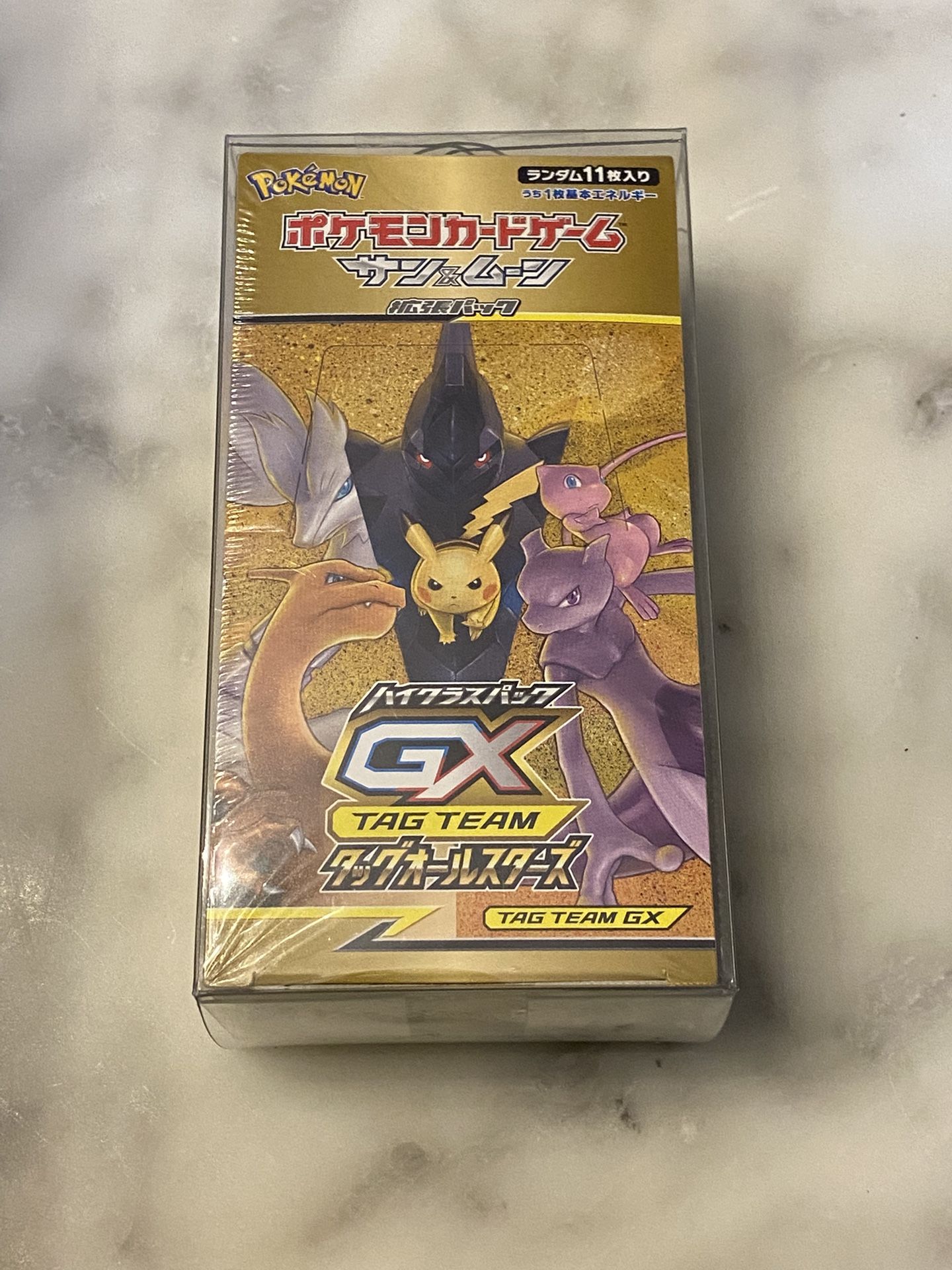 Pokemon Sun & Moon TAG Team GX All Stars High Class Booster Box Japanese