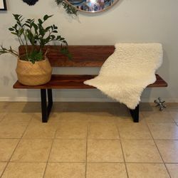  Custom Wooden Bench 