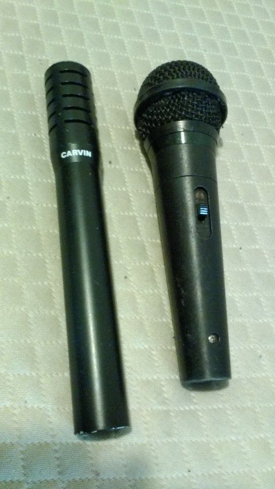 Pro Microphones (Carving Cm9oe,Shure Sm50) 
