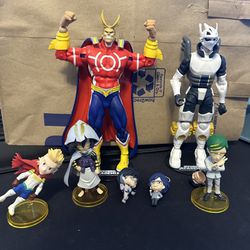 Mixed My Hero Academia Figures All Might And Tenya Milio