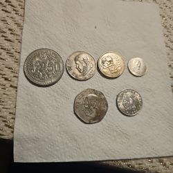 MONEDAS MEXICANAS ANTIGUAS 