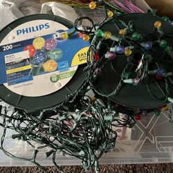 String lights, 400+ bulbs