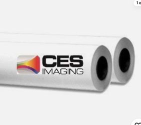 2 Rolls 24"X500' 20lb Bond Plotter Paper - 3" Core