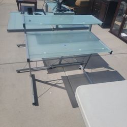 Glass Top Desk