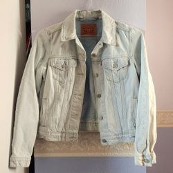 Levi's Embroidered Sleeve Trucker Jacket