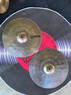 Sabian Stratus Series 14” Dry Hi Hat Drum Cymbals NEW Retails for $399