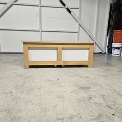 $50- IKEA Coffee Table W/rolling Storage