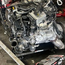 Infiniti Q50 Red Sport Engine