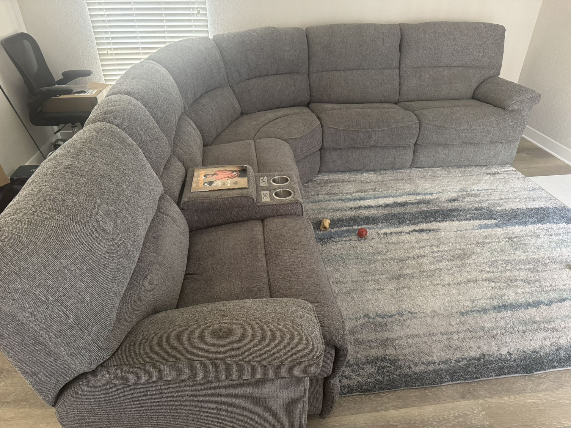 3 Piece Sectional Sofa Sleeper Couch