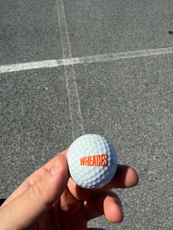 Wheaties Logo Golf Ball
