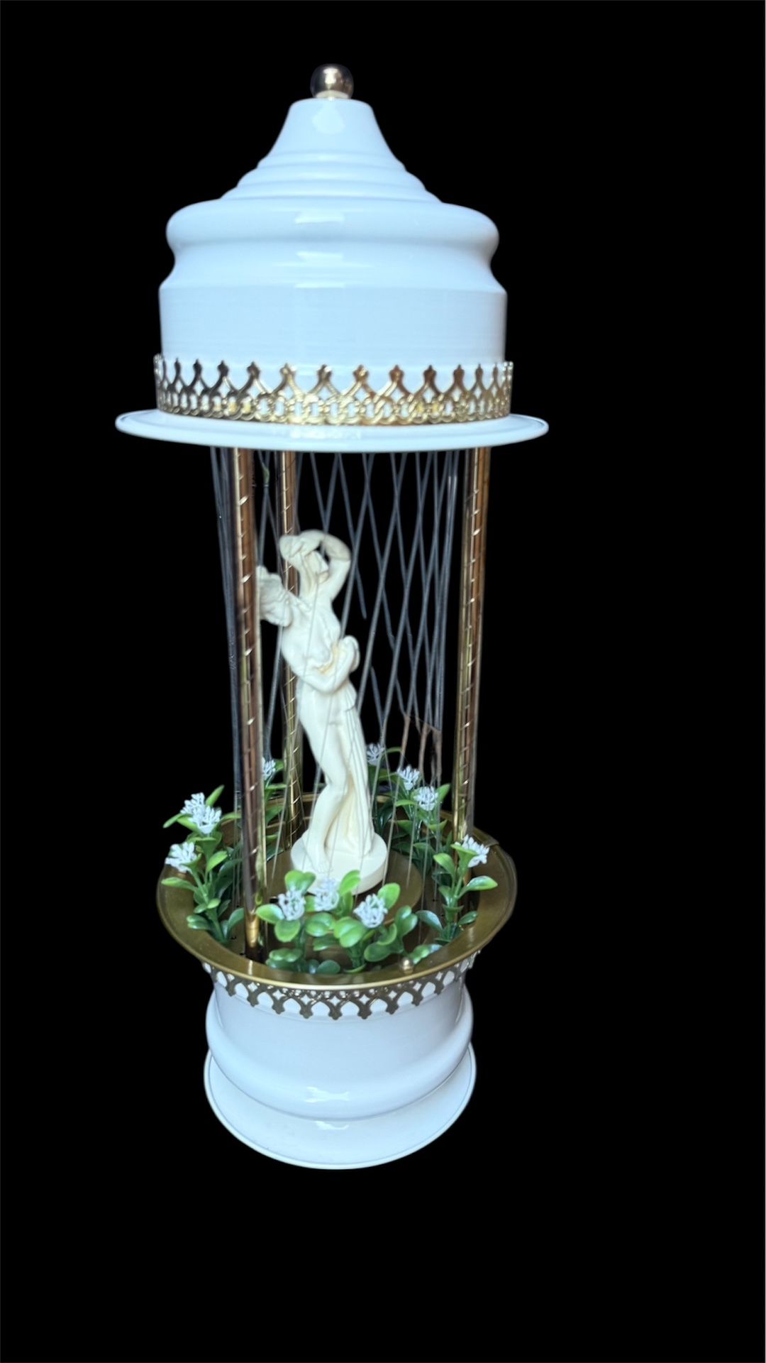 Rare !Vintage ! brand new ! Table Goddess Mineral Oil Rain Lamp Light 21 1/2 “x 8”