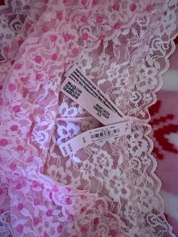 Victoria's Secret Pink Lace Panty XL/XG