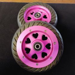 Rare Goped Engine Trix Go Ped Valentine's Billet Wheels 300 Firm 