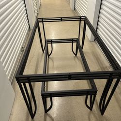 Glass Top Dining Room Table (ONLY)