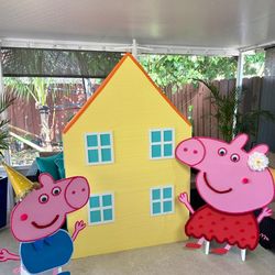 Peppa Pig party decorations