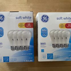GE 4-pack lightbulbs  2 for $3