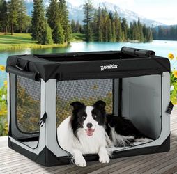 36 Inch Collapsible Dog Crate for Large Dogs