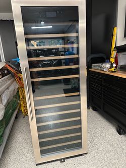 Dual Temp Wine Cooler Refrigerator Unit