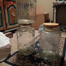 3 Mason Jars Set Large