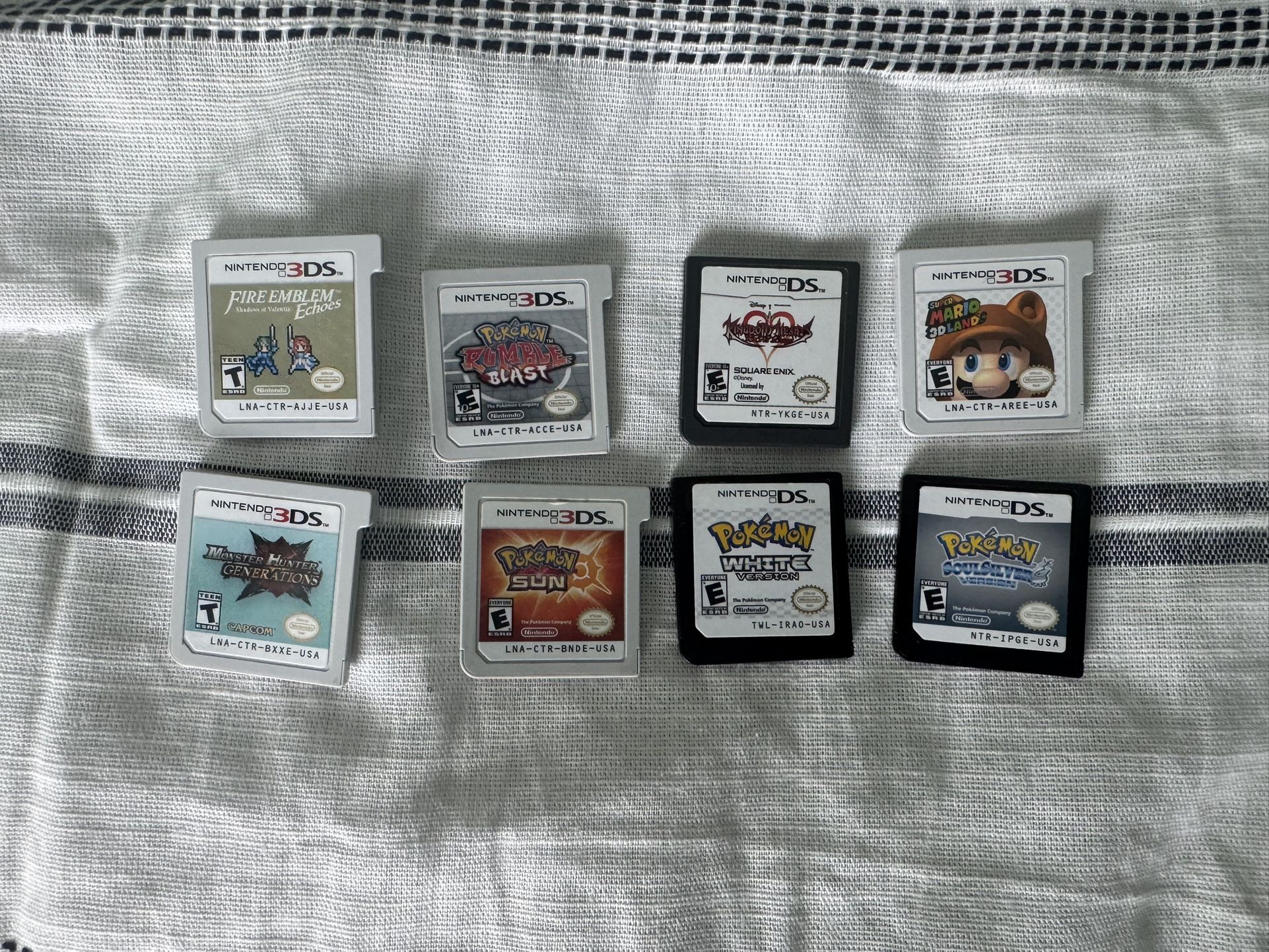 Various DS And 3DS Games (Check Prices)