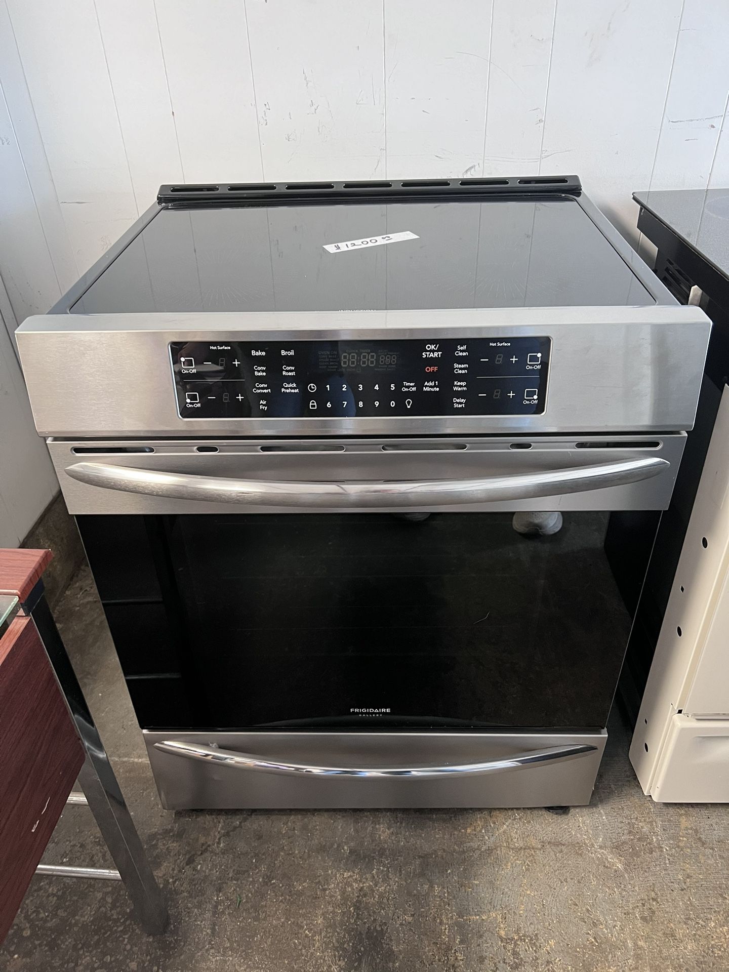 Glass Top Stove Induction Stainless Steel New Scratch And Dent 