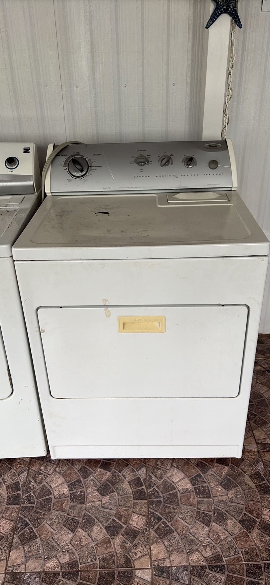 Working Dryer New Door Switch And Heating Element 