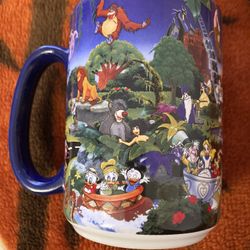 Walt Disney World Coffee Cup Mug All Over Character