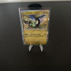 Pokémon TCG Paldean Fates: Cyclizar (070/091) - Holo Rare - Near Mint