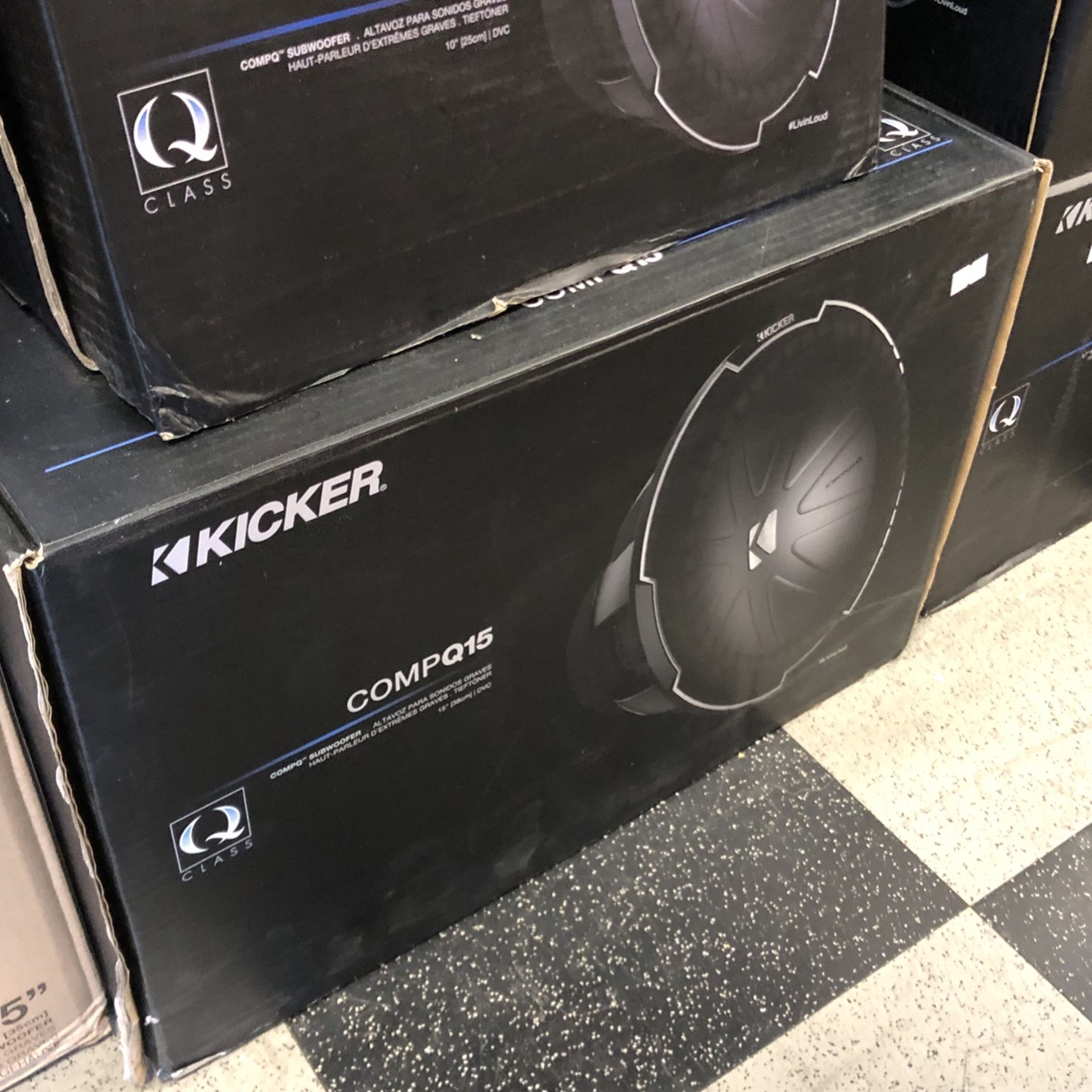 Kicker CompQ 15 On Sale Today for 239.99