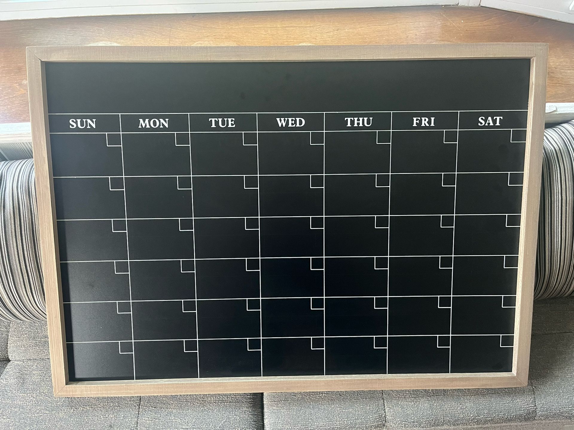 Chalkboard Calendar