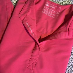 Figs Scrubs in Shocking Pink (Discontinued Color)
