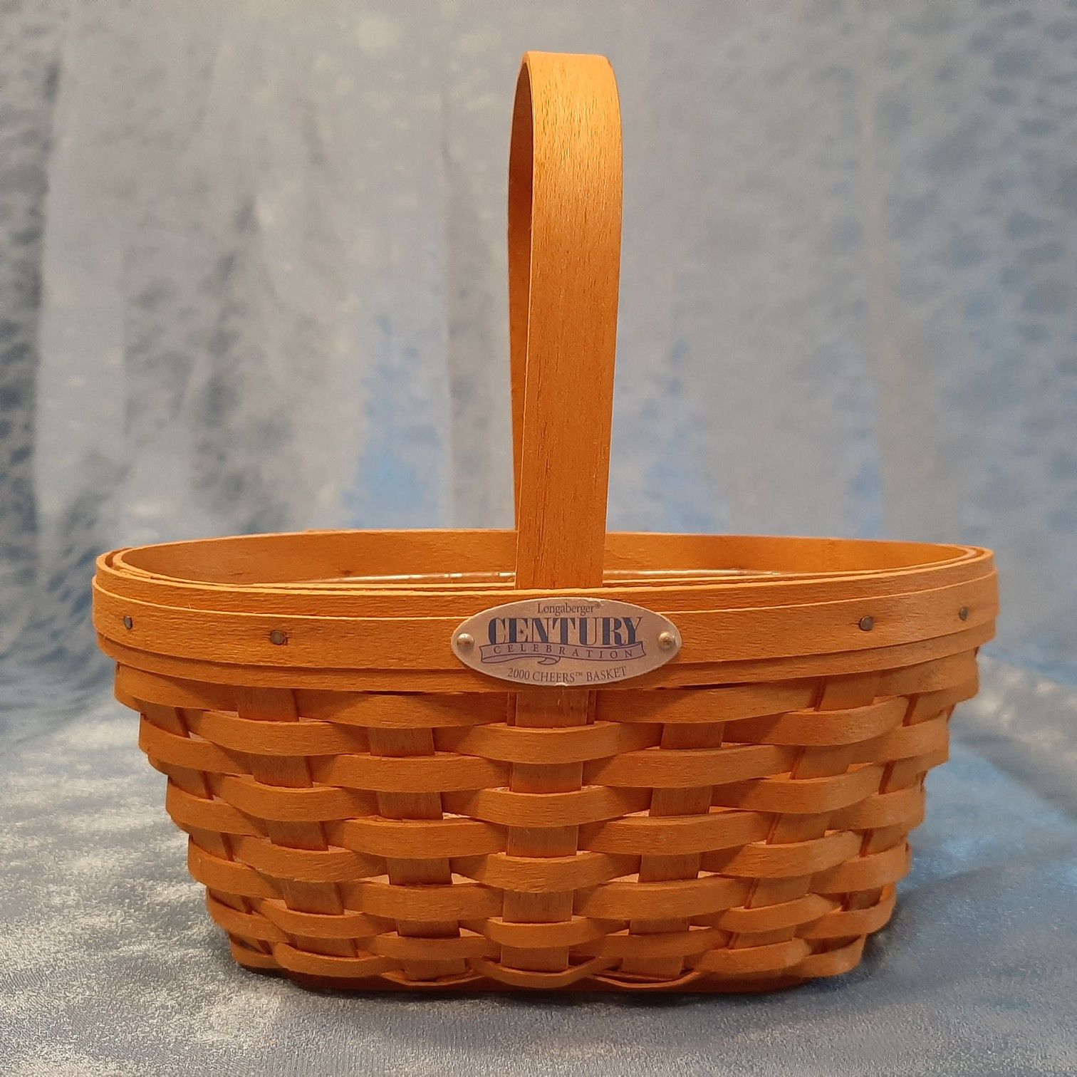 Longaberger Century Celebration 2000 Cheers basket w liner