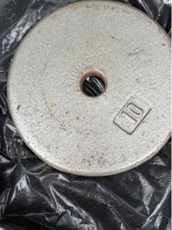 10 lbs Cap barbell plates
