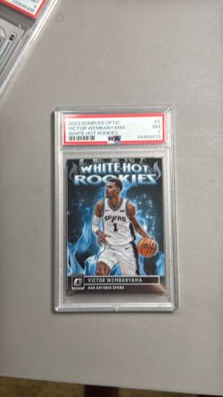 2023 donruss optic victor wembanyama white hot rookies