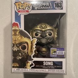 Song Funko Pop *MINT* 2022 SDCC Summer Convention International Asia Exclusive Ancient Armor Warriors 163 protectors China